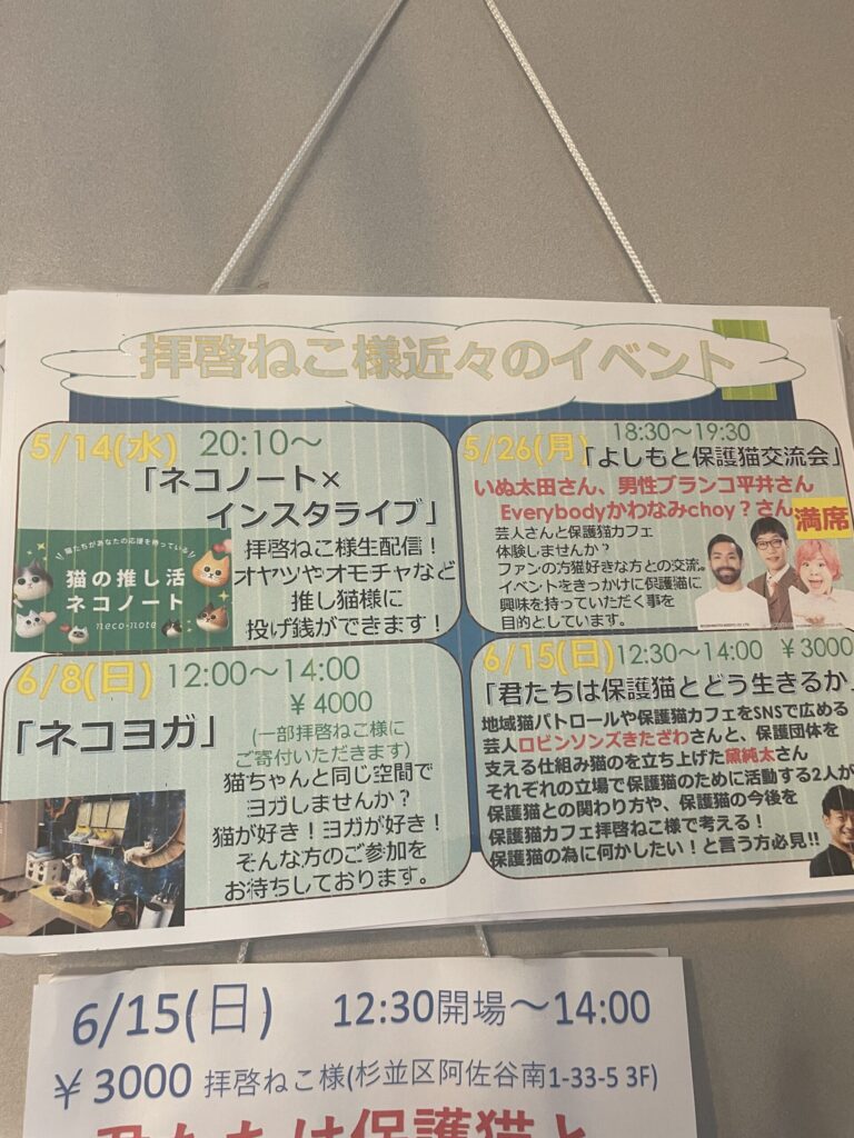 今月のイベント情報